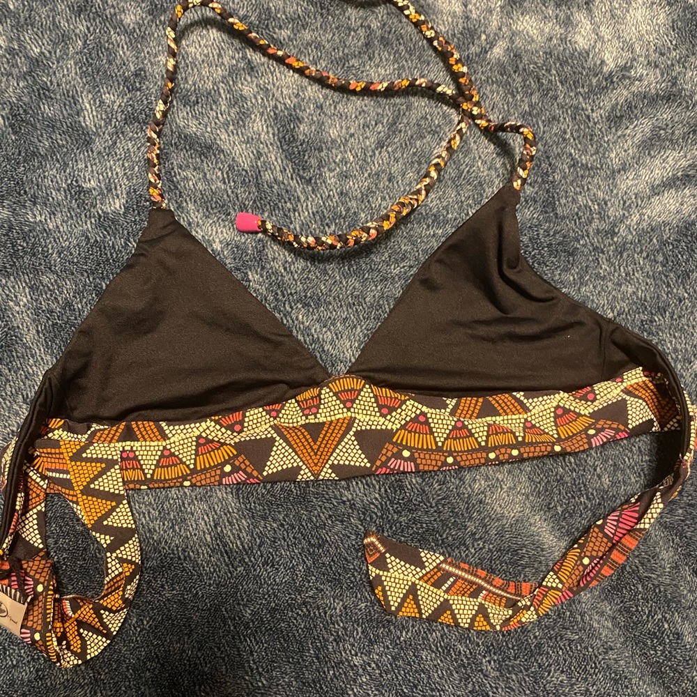 Salty Mermaid reversible bikini top brand new never worn